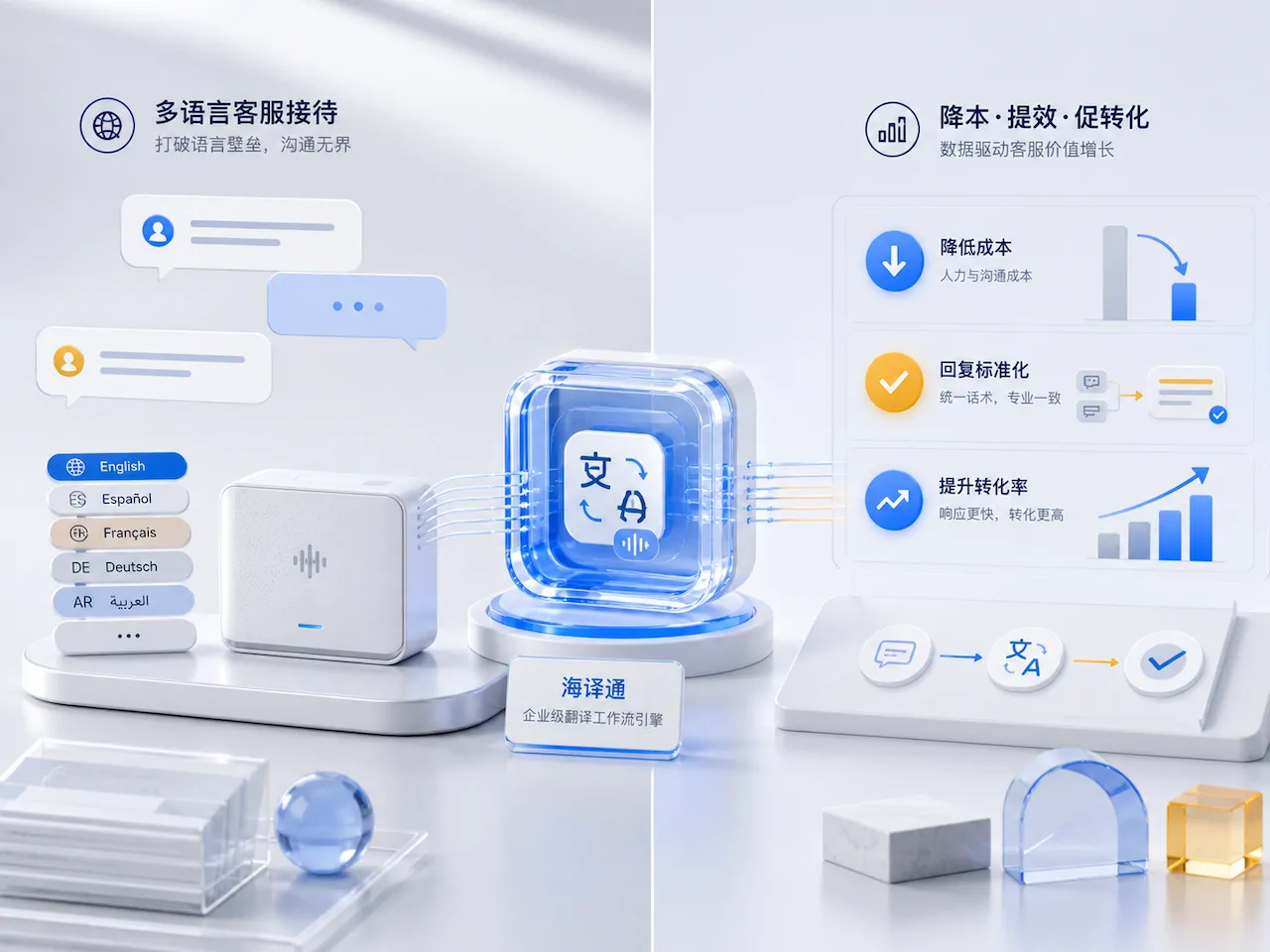 为什么外贸公司都在给客服设置海译通？