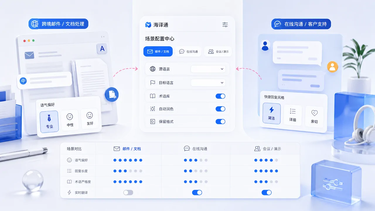 怎么在电脑端设置海译通翻译助手?