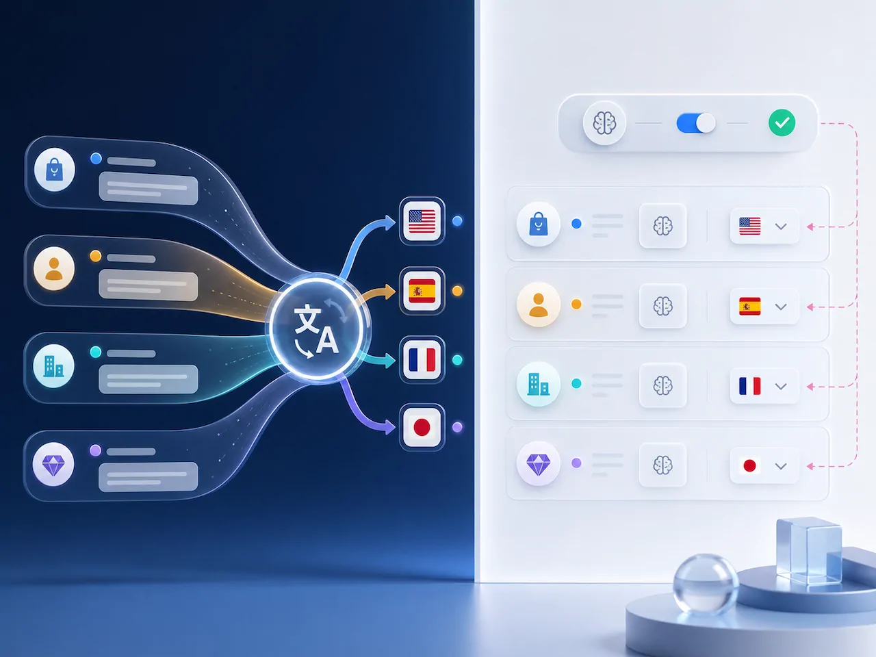怎么用海译通给不同国家的客户设置专属翻译语言？